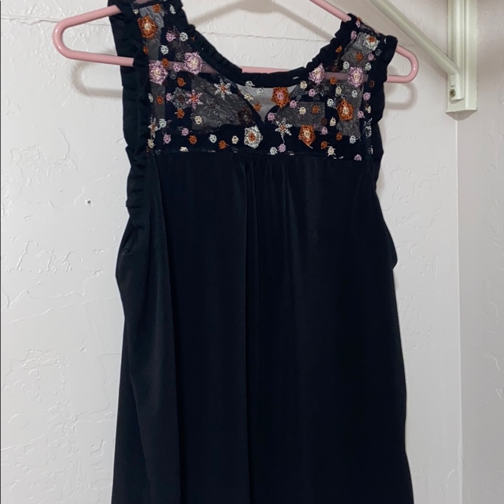 A black blouse